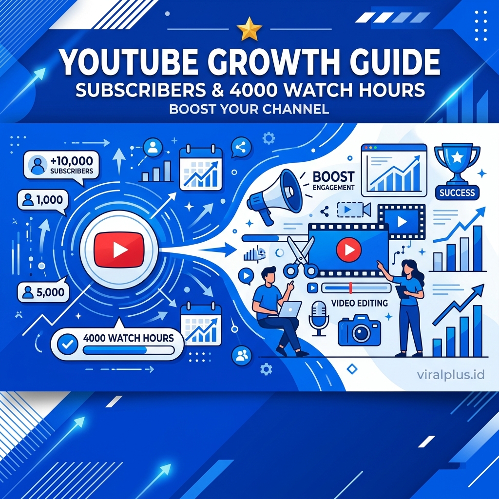 Jasa Subscriber YouTube Indonesia & Beli Subscriber YouTube Murah